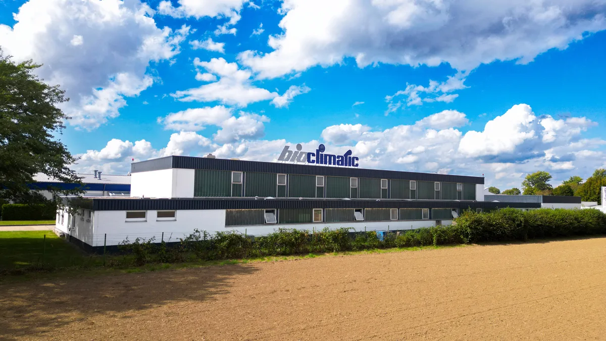 Firmensitz der bioclimatic GmbH in Bad Nenndorf, Außenansicht