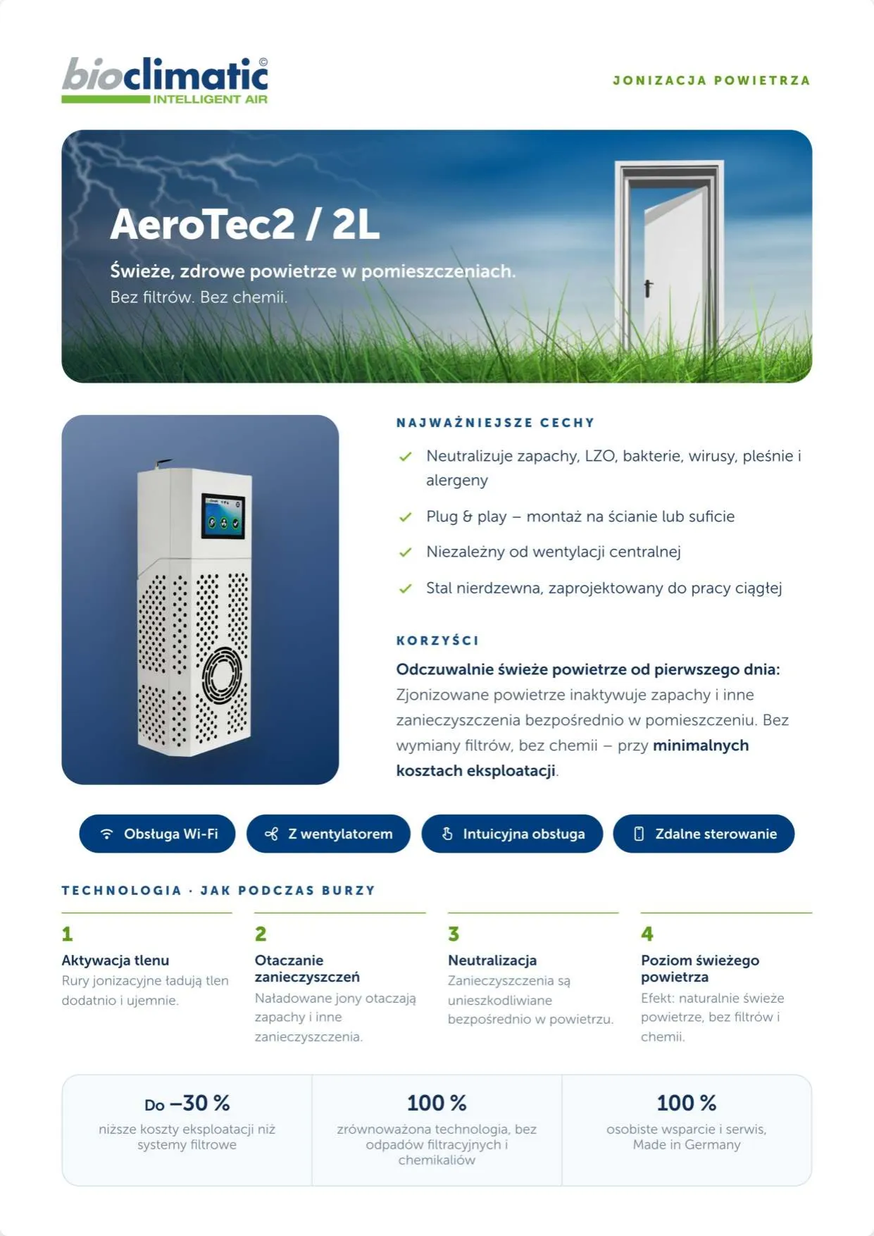 Produktflyer AeroTec2 / L, Seite 1 von 2 (Polnisch)