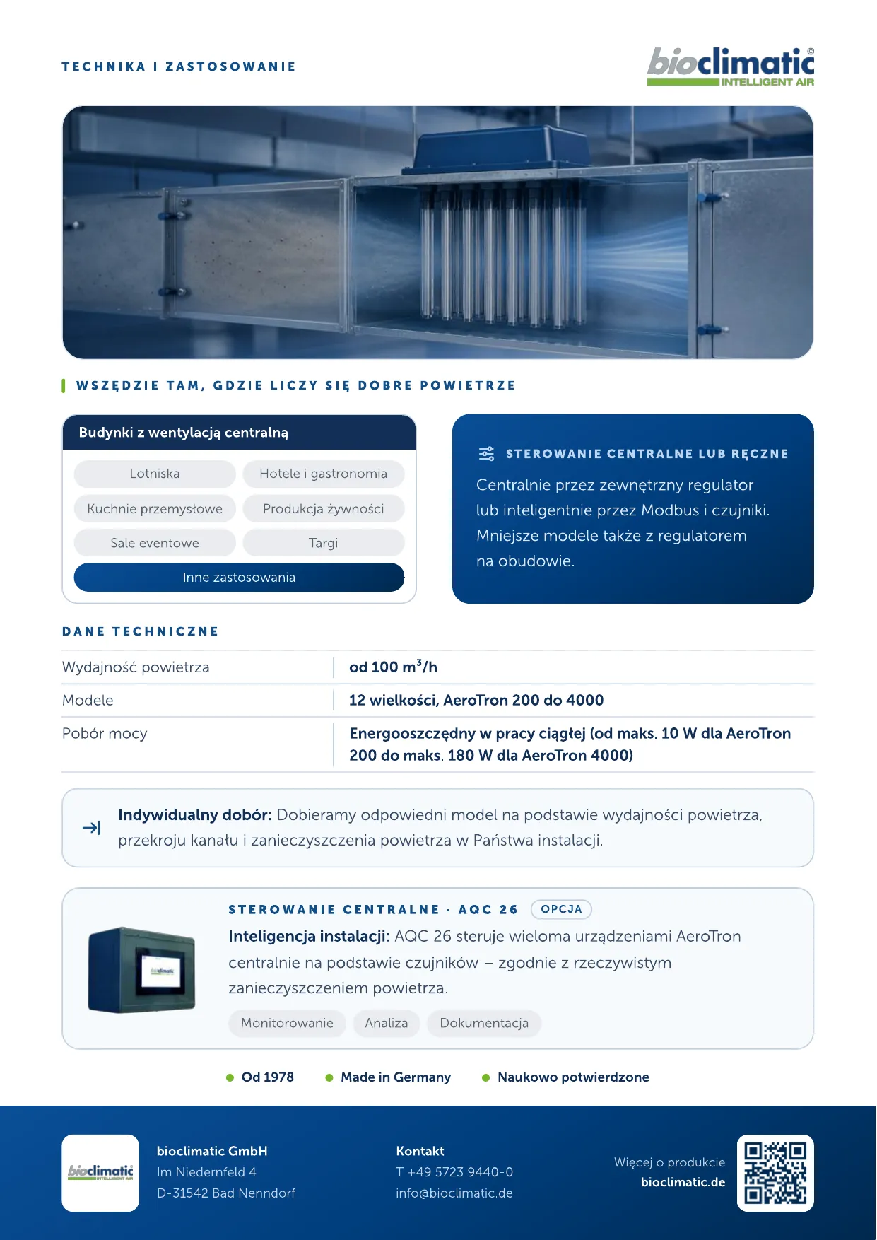 Produktflyer AeroTron, Seite 2 von 2 (Polnisch)