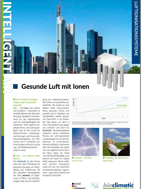 Downloads Ihre Vorteile mit bioclimatic