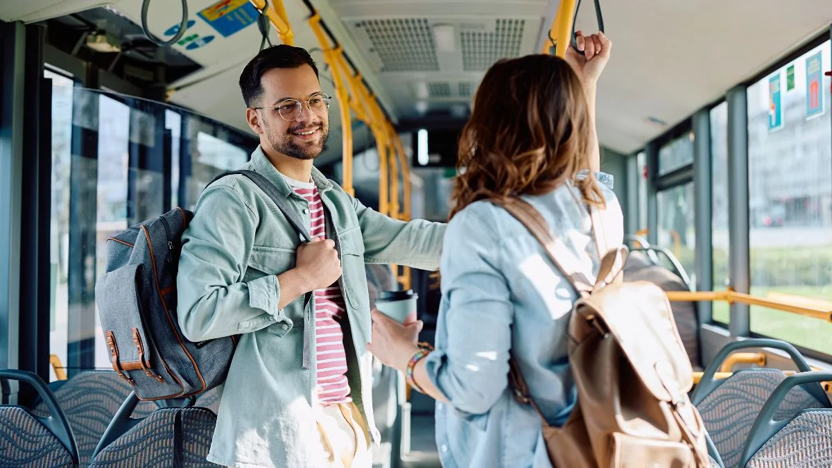 Purificador de ar para ônibus e trens de transporte público