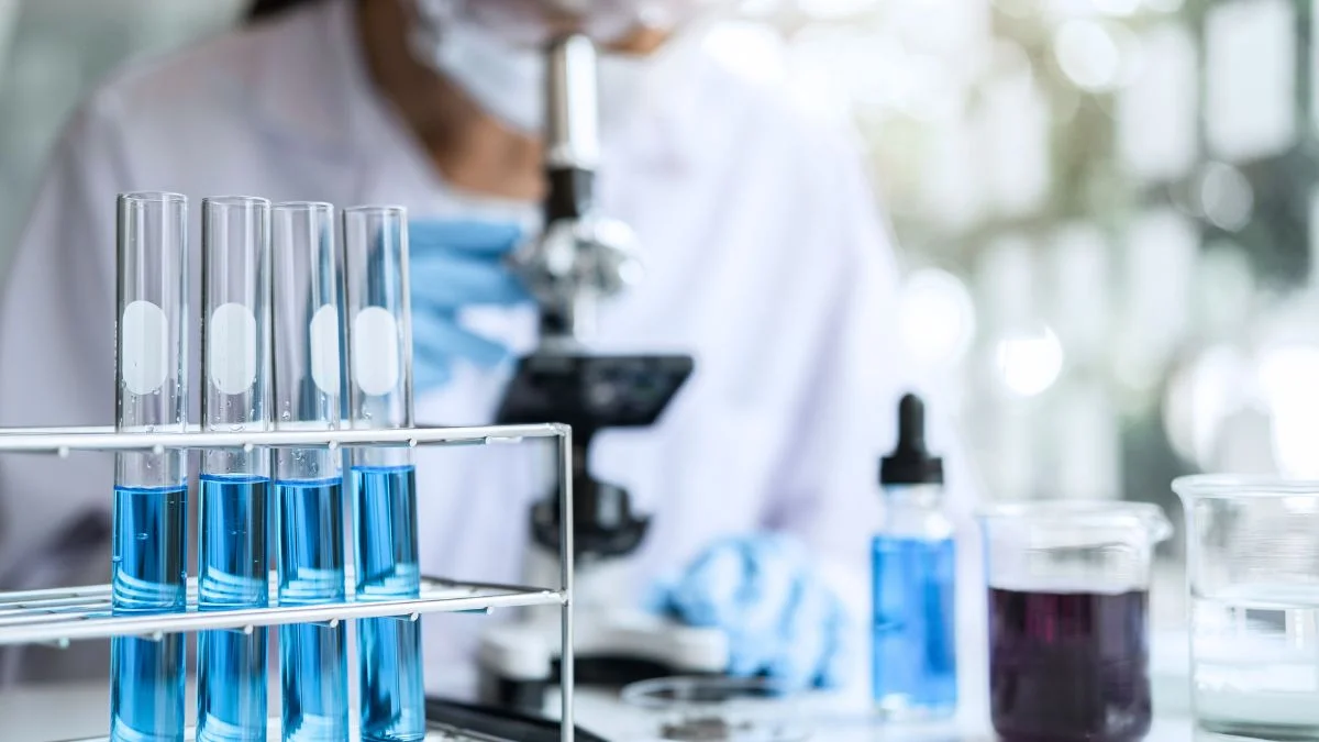 Laboratório de purificadores de ar - Para a proteção dos funcionários