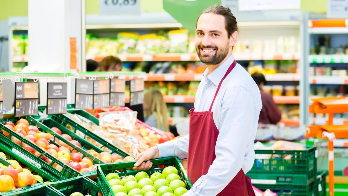 Purificador de ar de supermercado - Ar fresco e saudável